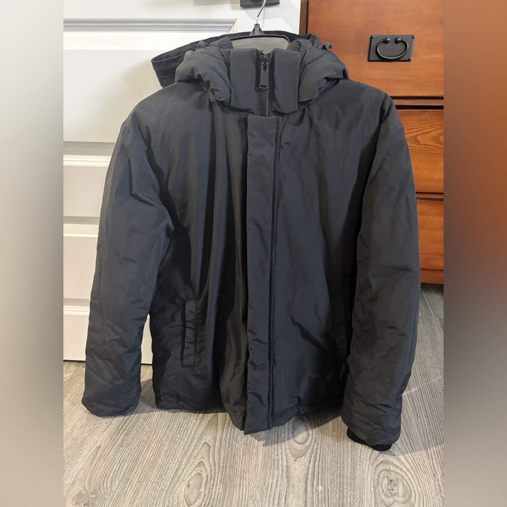 TNA black winter parka Jacket